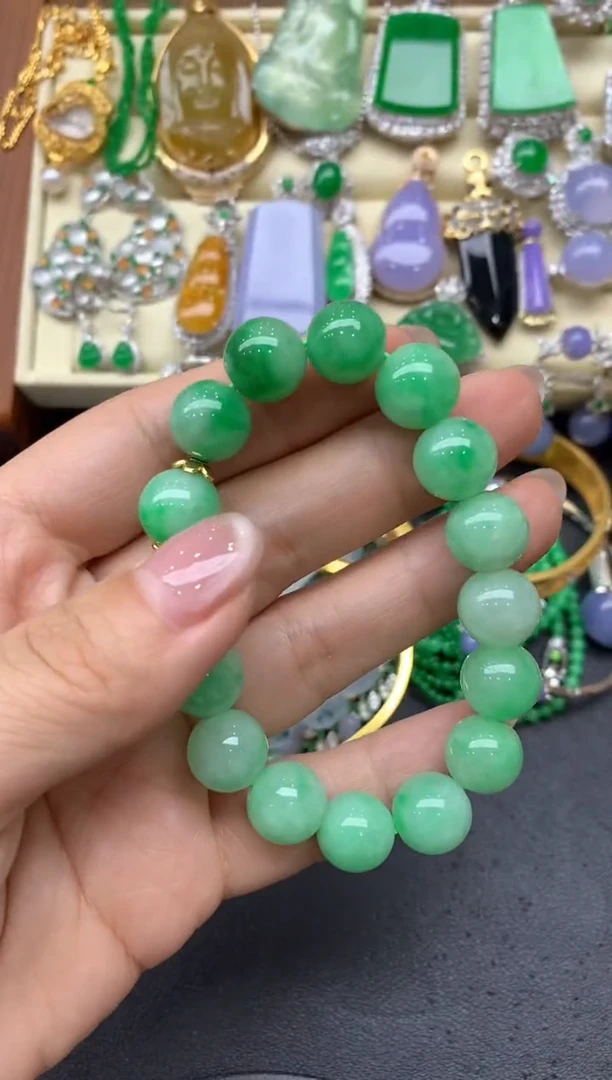 【闪购商品】翡翠手链未镶嵌392中国好珍宝