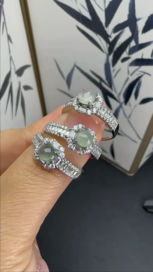 未镶嵌戒指翡翠JJD1129012多样性发一