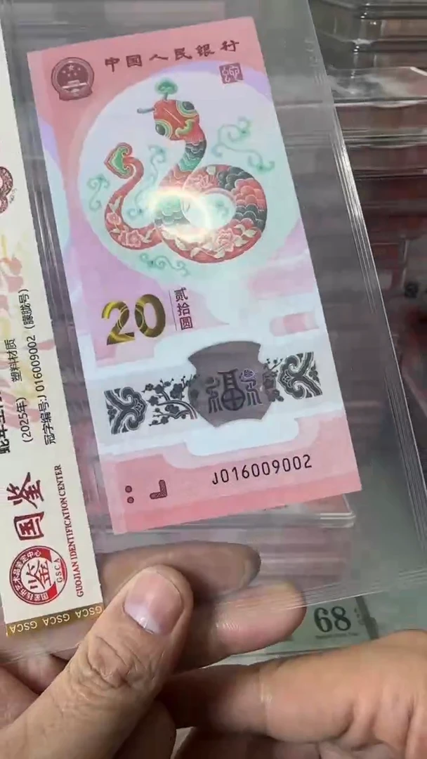 【闪购商品】塑料16009002-单张蛇钞！！