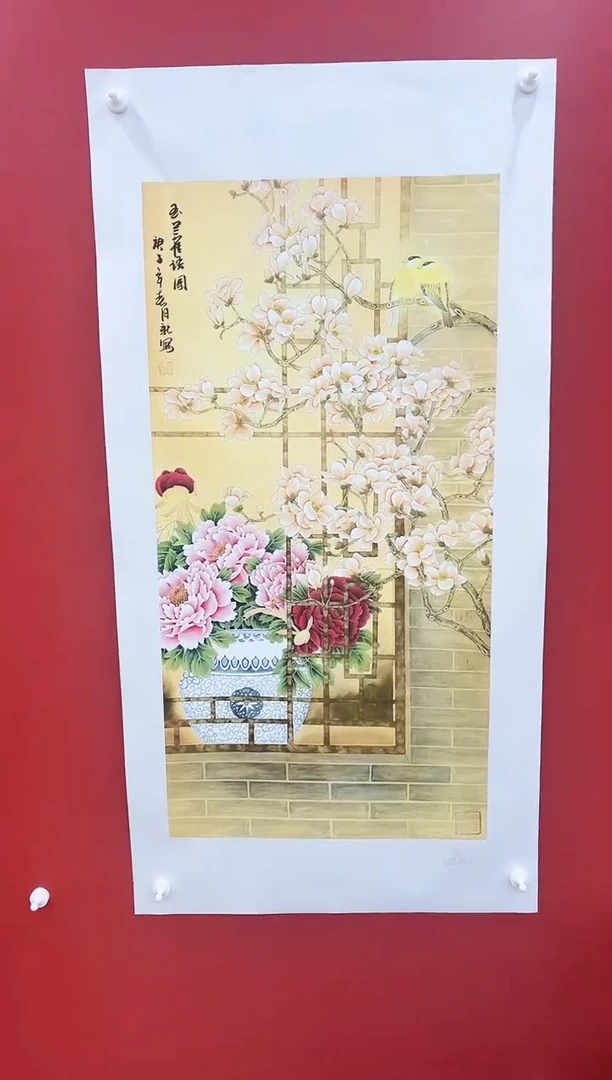 国画王月新国画作品