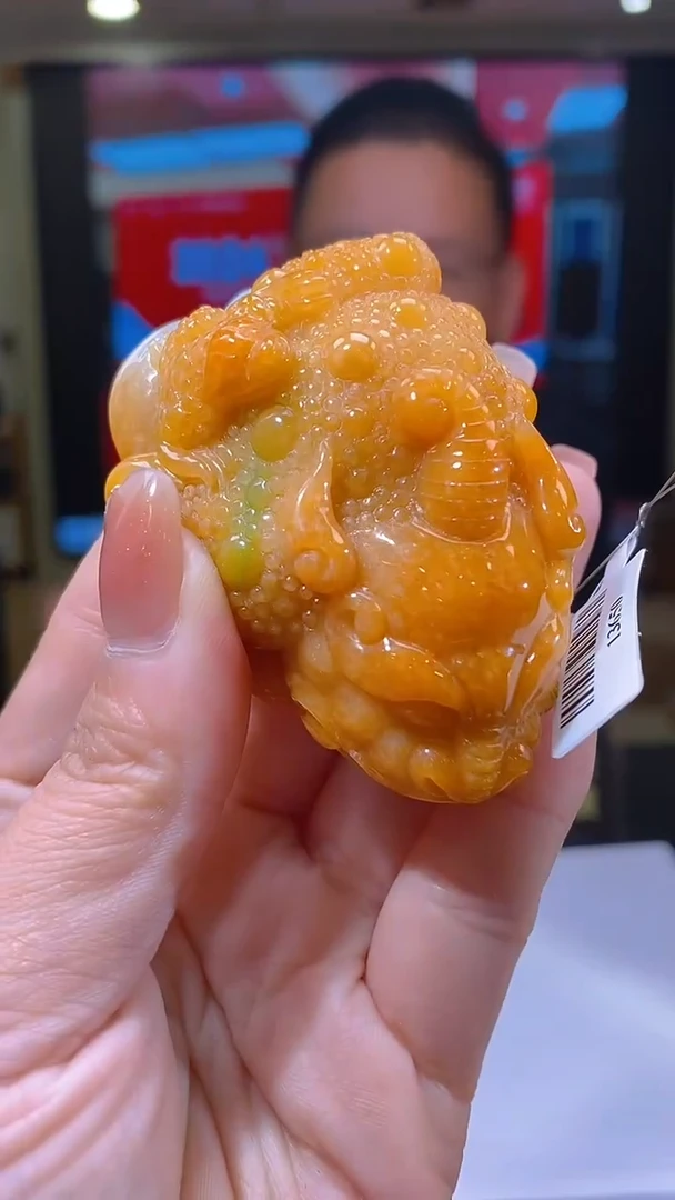 未镶嵌定制翡翠38/1009/W/蟾