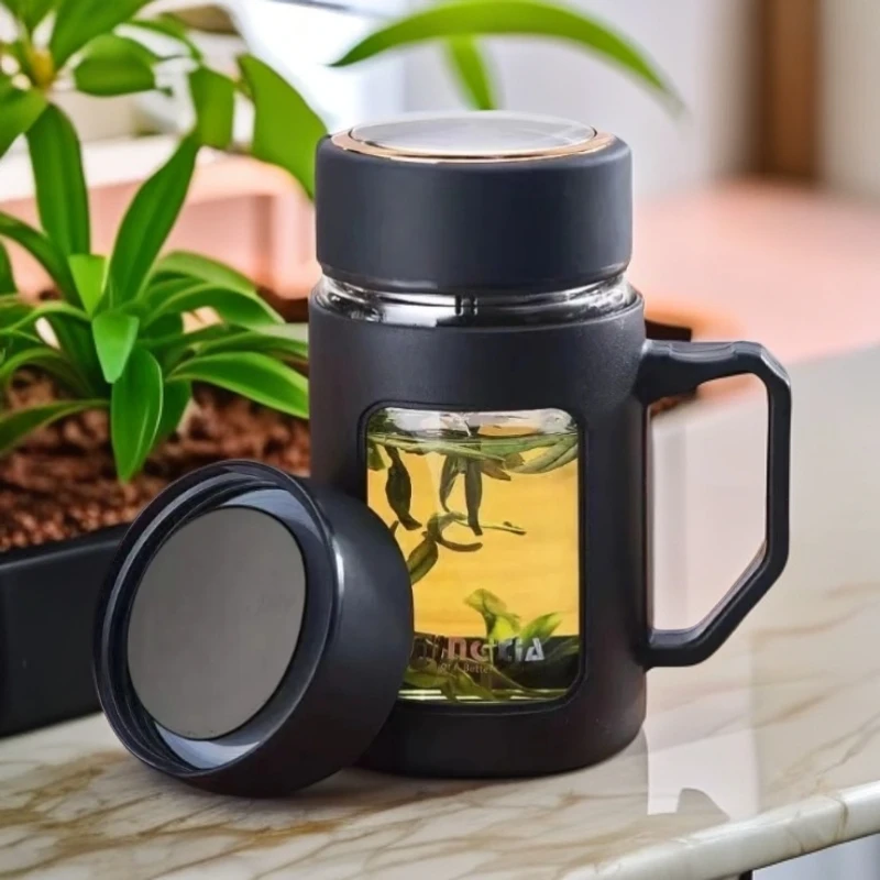 【1只黑色】家用生活百货用品居家小商品新人专享福利玻璃杯泡茶