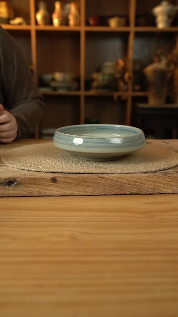 青云系列的8英寸收口盘1个