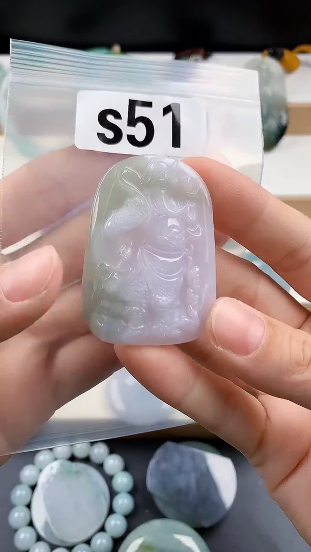 颈饰未镶嵌翡翠天然翡翠吊坠挂件