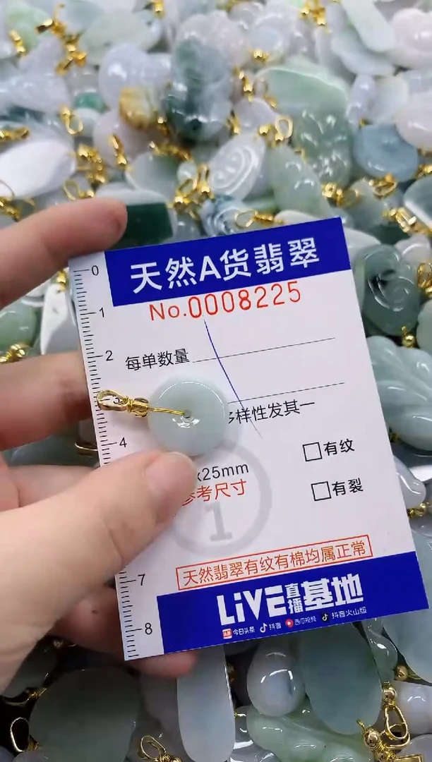 颈饰未镶嵌翡翠天然A货翡翠