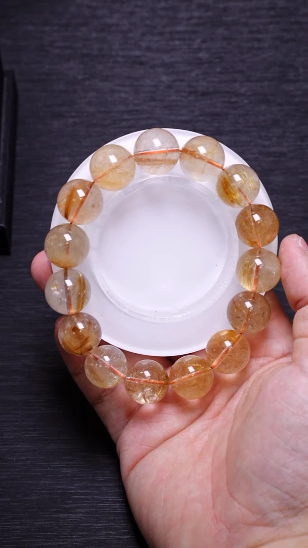 【闪购商品】水晶单圈未镶嵌Q033铜发晶单圈15mm
