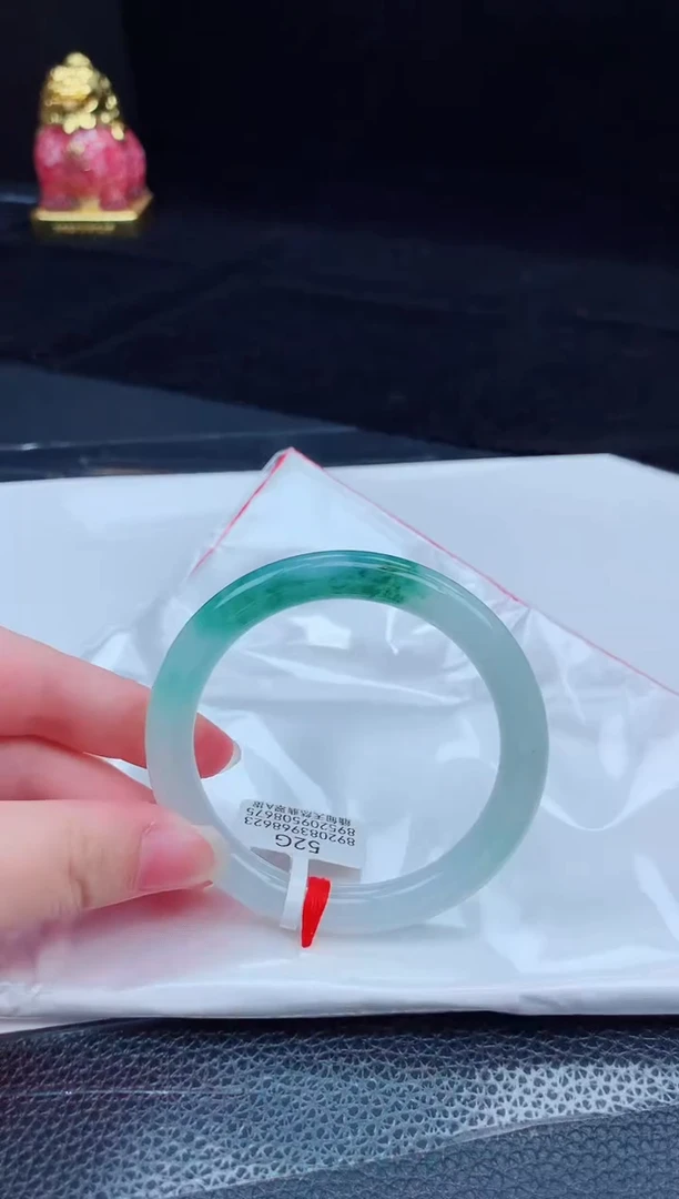 翡翠手镯未镶嵌缅甸天然翡翠A货手镯