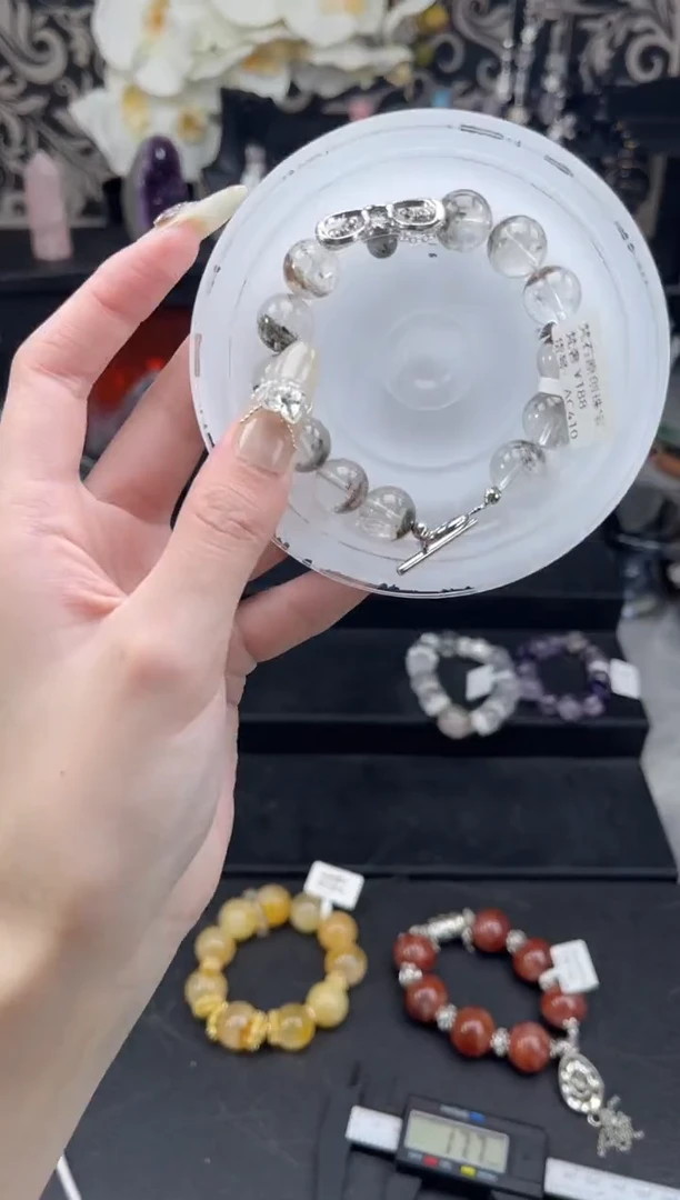 【闪购商品】水晶手链未镶嵌天然水晶 多样性发货