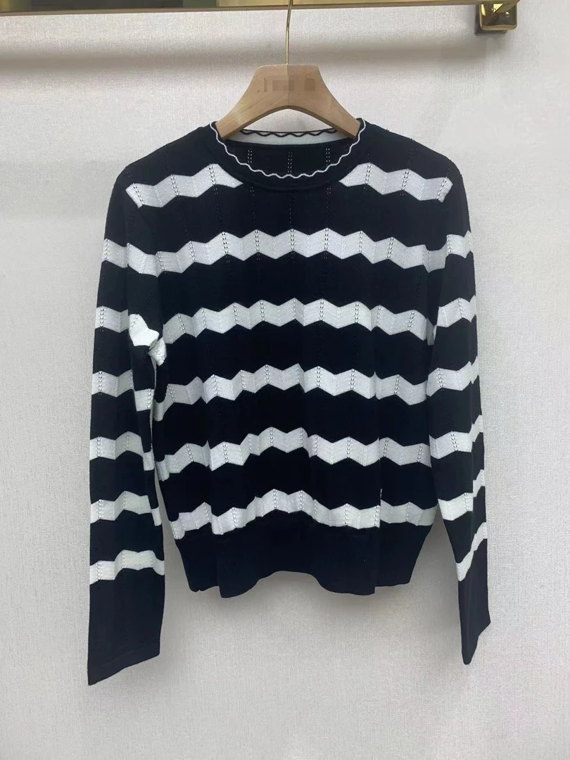 慕溢-625齿纹针织衫