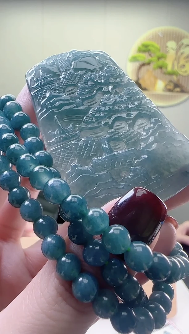 颈饰未镶嵌翡翠多样性随机发其一