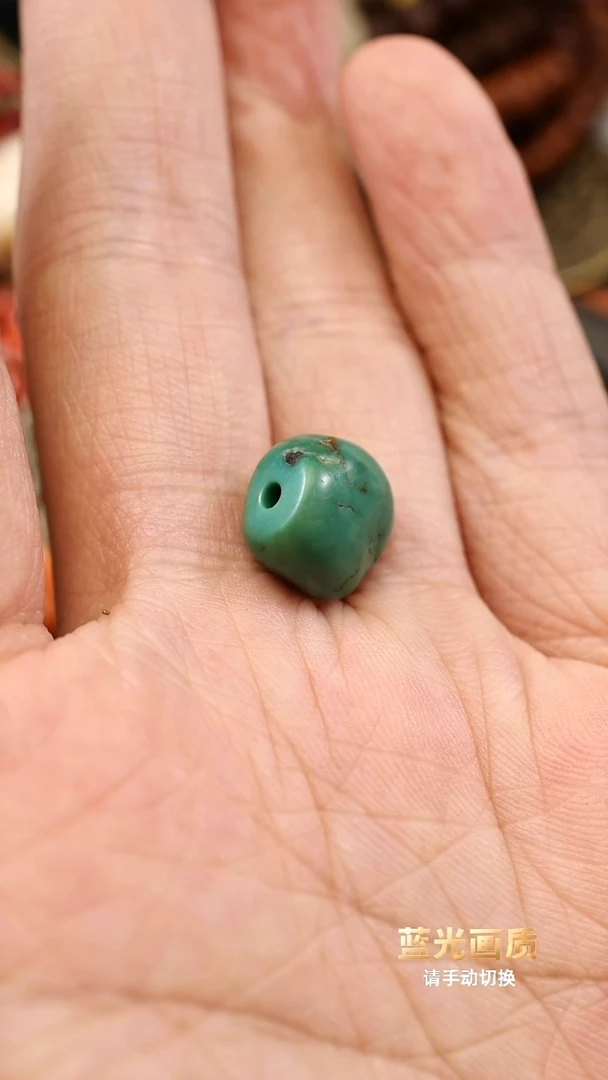 尺寸1.2原矿绿老单珠