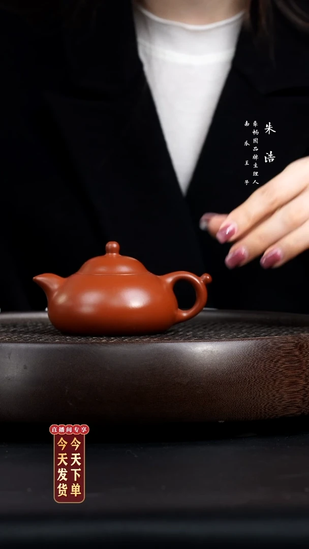 【闪购商品】紫砂茶壶0211早直播季畅园双波玉乳