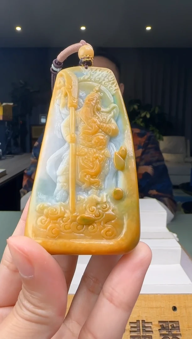 【闪购商品】翡翠吊坠(不含链)未镶嵌XM@@960Q3J06736