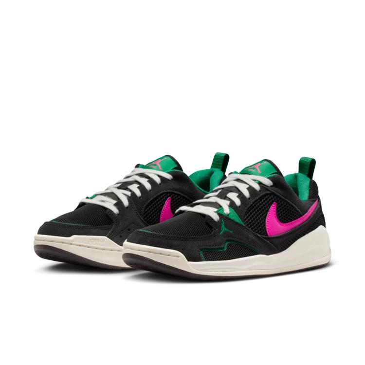 NIKE/耐克【可自提】官方AJ 舒释鞋男女同款黑绿休闲鞋 HJ6778-006