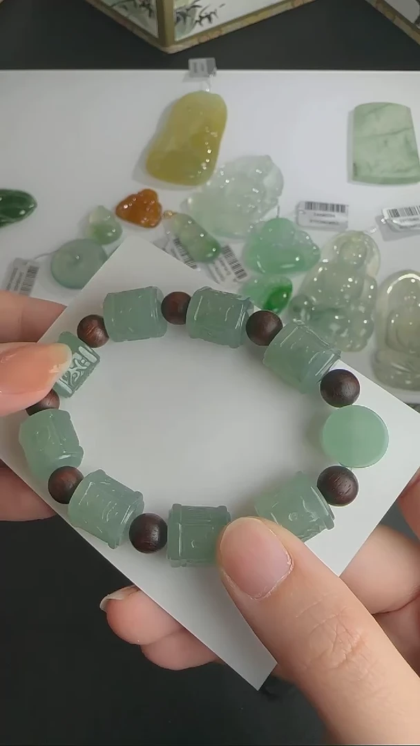 【闪购商品】翡翠手串未镶嵌WY0119091