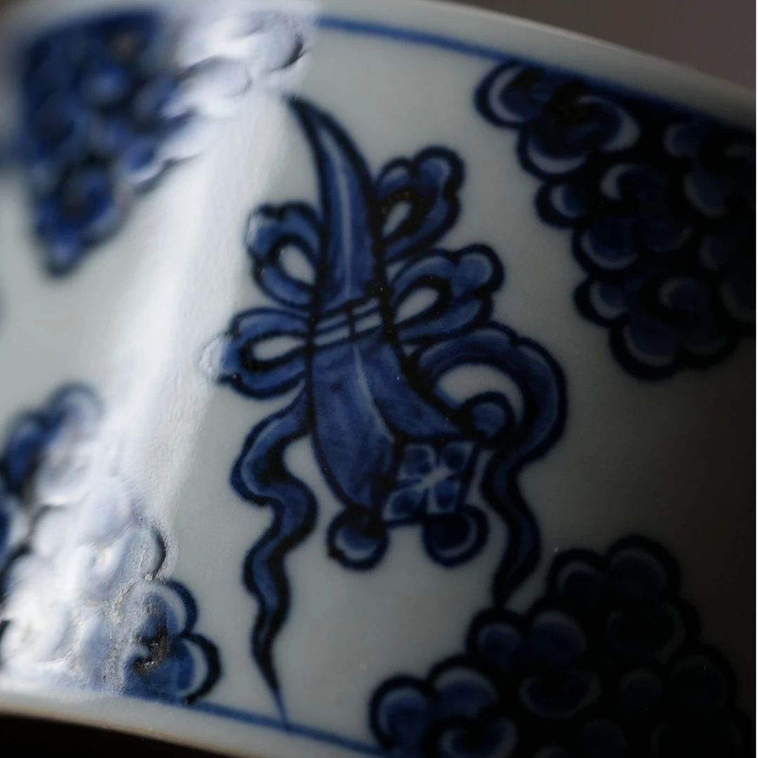 (红叶手作)直口杯-杂八宝云