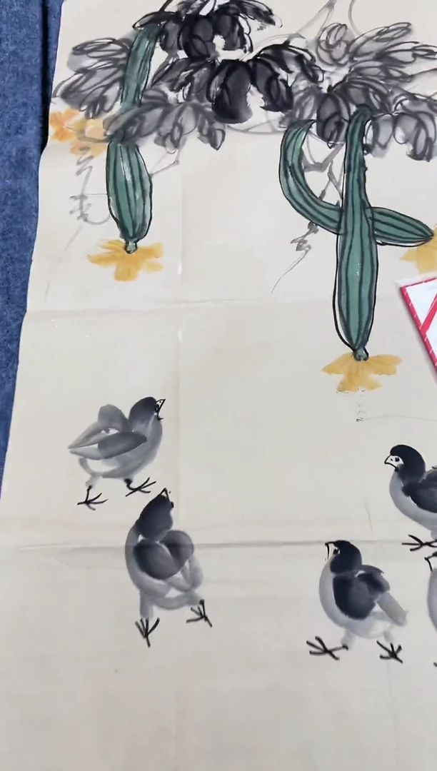 国画精品三尺作品
