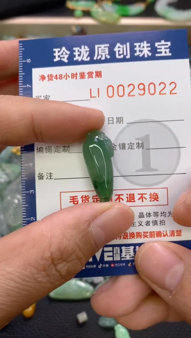 【闪购商品】翡翠颈饰未镶嵌翡翠净货29022