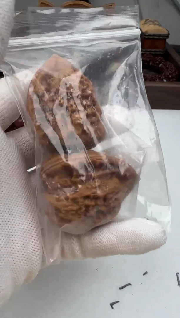 【闪购商品】文玩核桃把件核桃瑕疵练手款 品种随机 介意勿拍