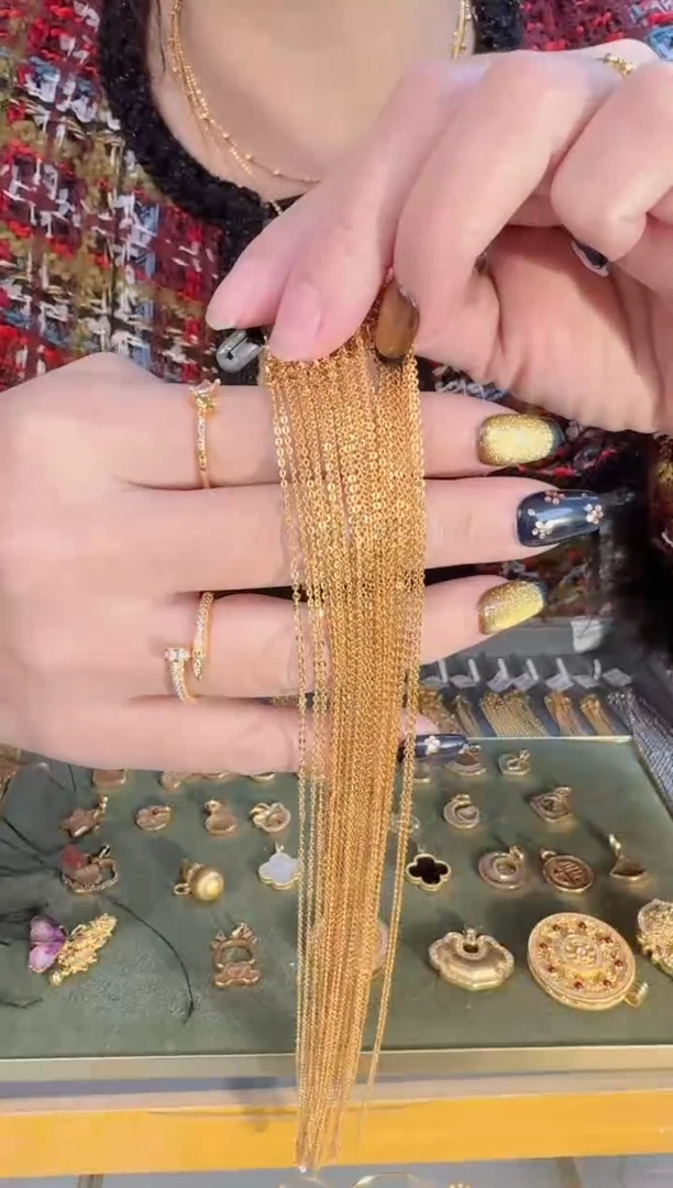 福利50cm固定闪O链1.18g（多样性发货）