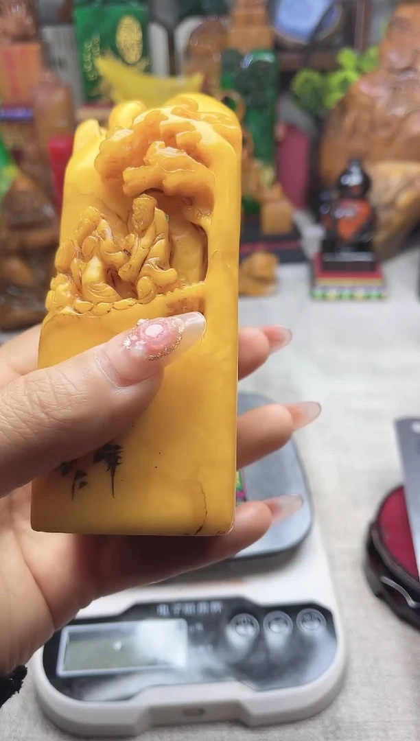 寿山石印石纯天然石料