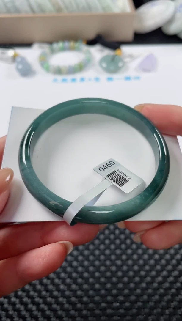 未镶嵌手镯翡翠基地发货H 7594 59+