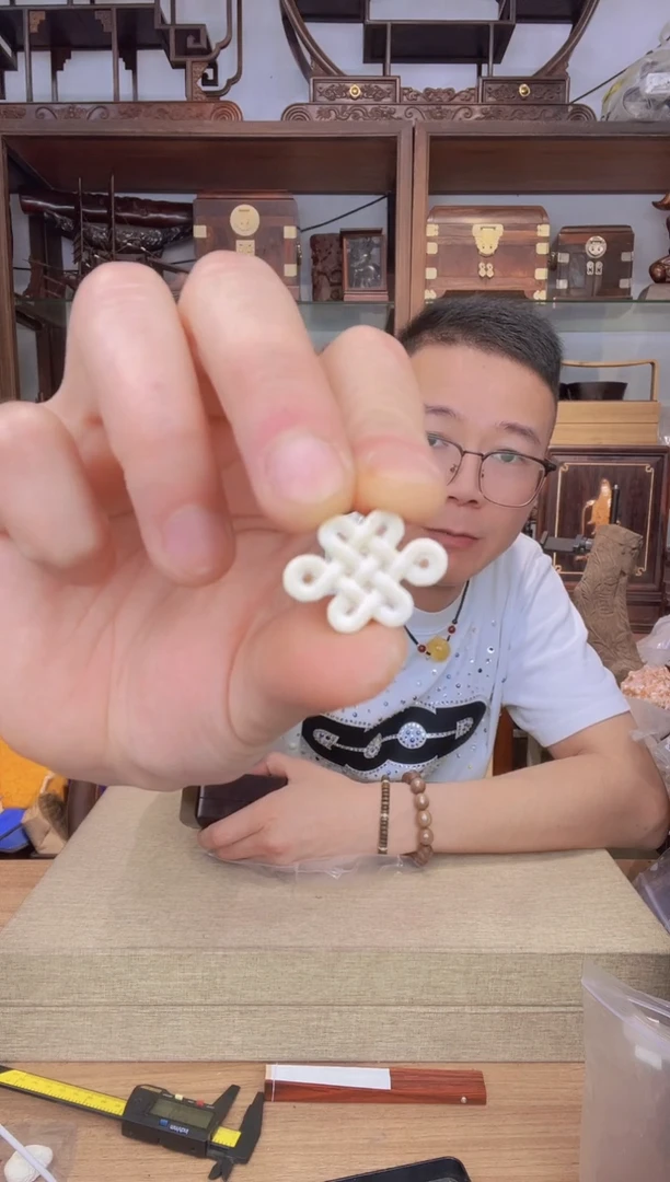 乌木类书架478猛犸中国结单颗