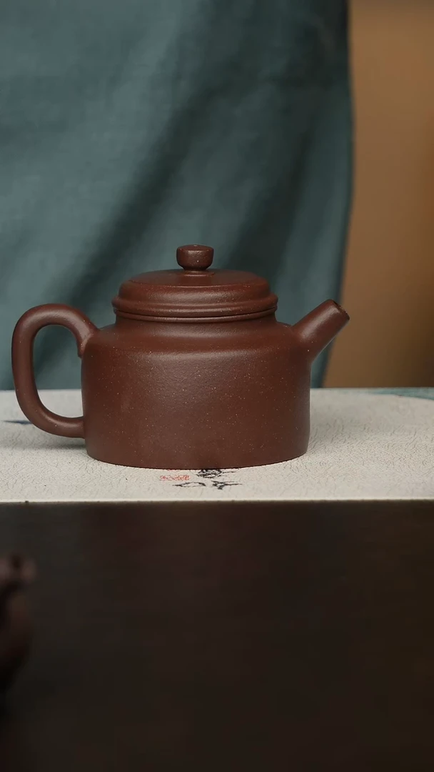 茶壶紫砂?***?宜兴原矿紫砂壶200cc