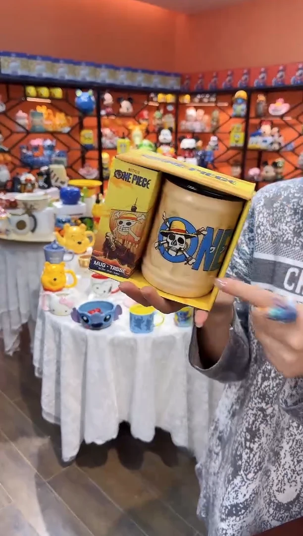 瓷片@@海贼王宝藏陶瓷水杯