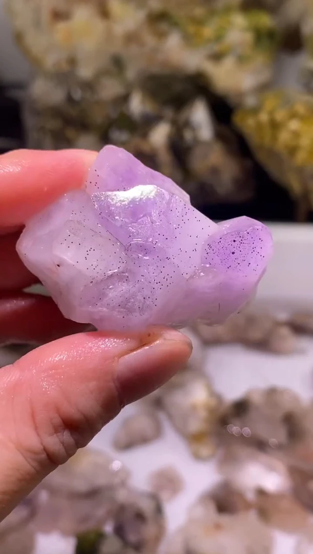 未镶嵌珠宝半成品水晶37号四川超七花园水晶