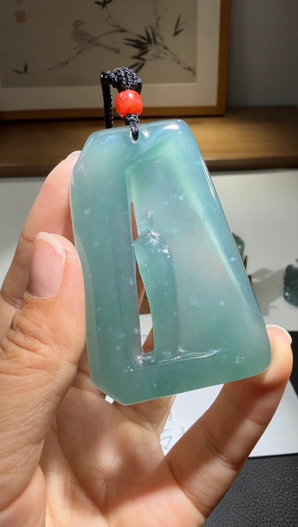 吊坠(不含链)未镶嵌翡翠悟道