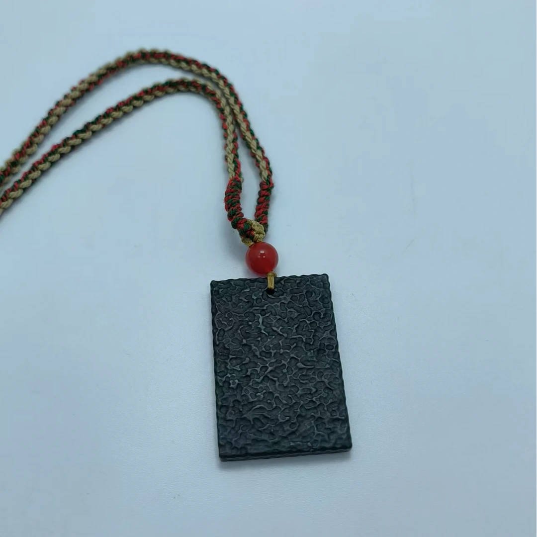 和田花纹无事牌坠 B5552 多样性发其一 气质 | 时尚 | 经典 珠宝