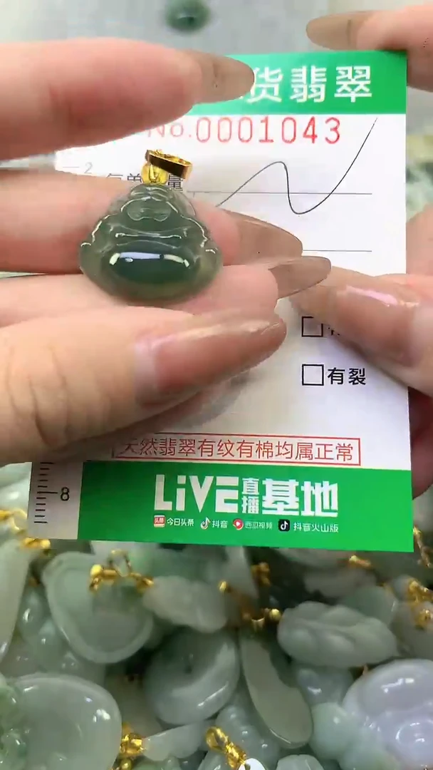 颈饰未镶嵌翡翠未镶嵌纯天然A货翡翠