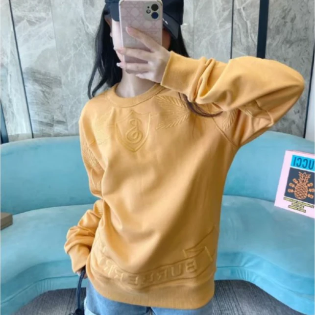 99新 BURBERRY/博柏利 海囤 Q巴宝莉卫衣XL码/sy63950