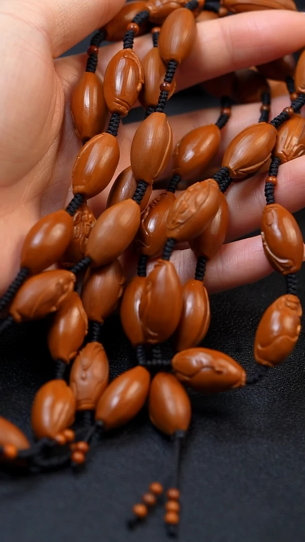 【闪购商品】橄榄核手串无相脖挂