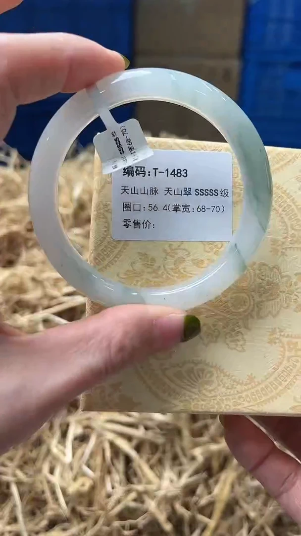 未镶嵌手镯石英质玉T1483