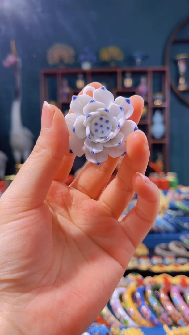 【闪购商品】非遗绝技 手绘瓷花