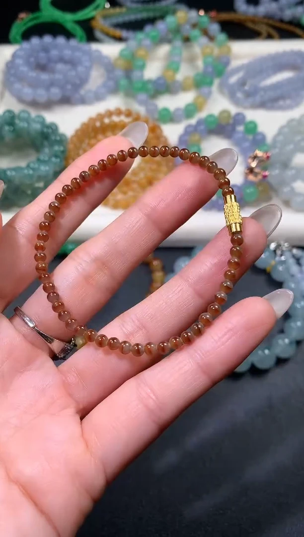 未镶嵌手串翡翠翡翠