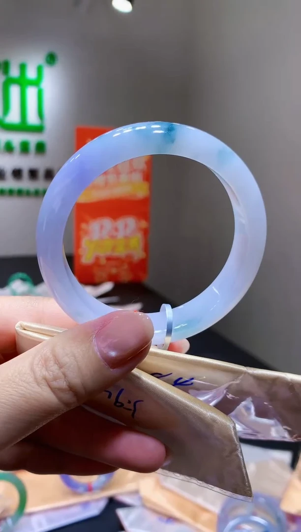 未镶嵌手镯翡翠k27天然A货缅甸翡翠58.9