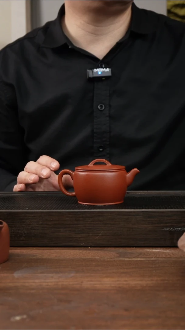 茶杯紫砂朱泥汉瓦     马蹄口    150CC