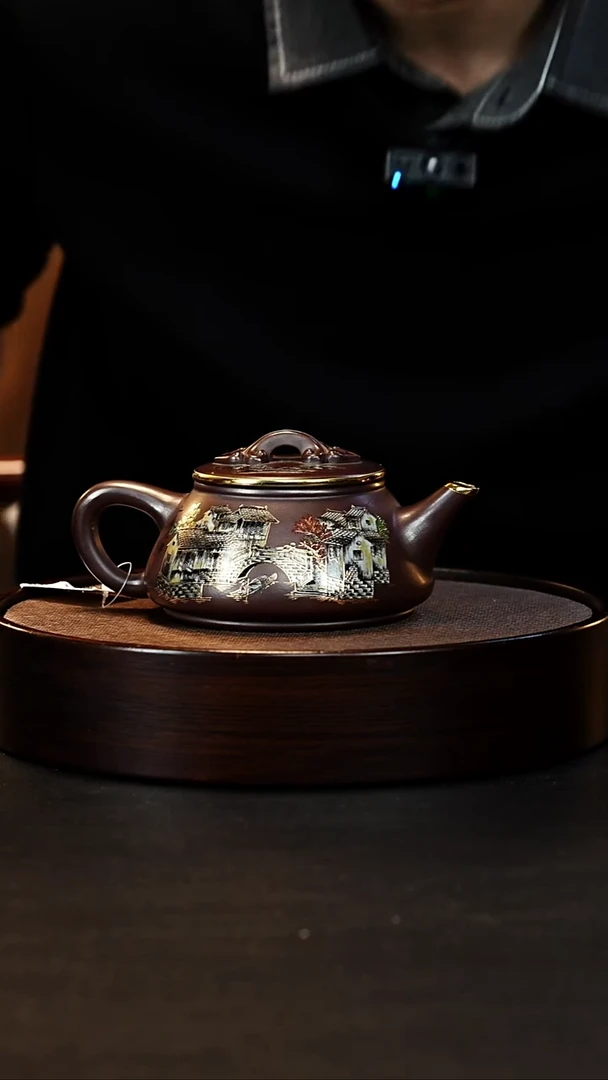 茶壶紫砂宜兴紫砂壶h13014
