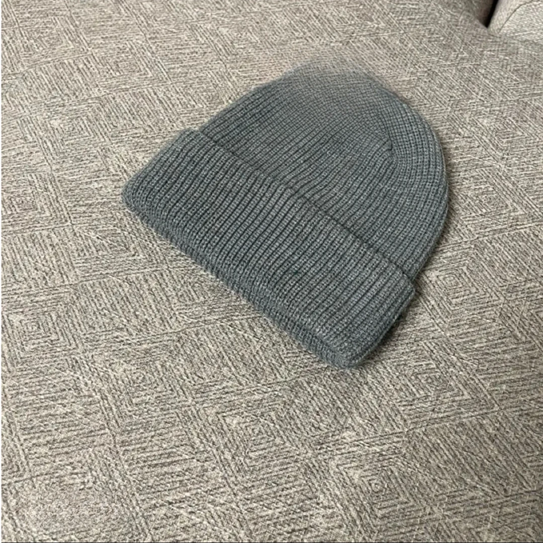 加厚护耳毛线保暖圆顶帽子