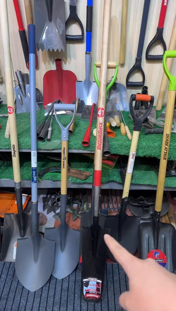 外贸长柄木挖树锹41