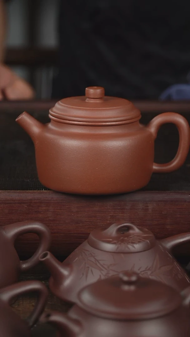 茶壶紫砂龙*尾单22cc底槽清德钟