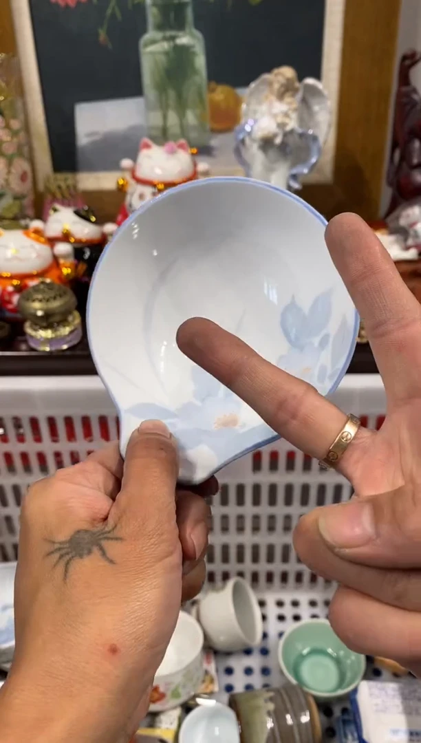 红*瓷器 餐具 摆件 工艺品