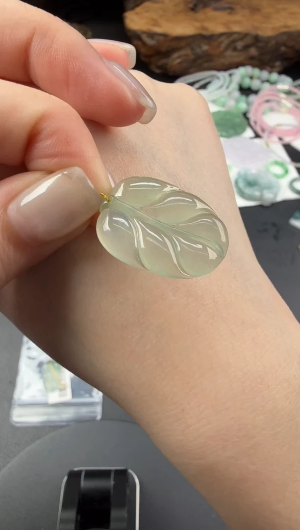 吊坠(不含链)未镶嵌翡翠翡翠饰品-162