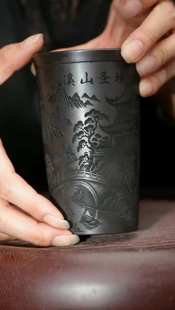 茶杯紫砂紫砂主人杯开仓福利放漏