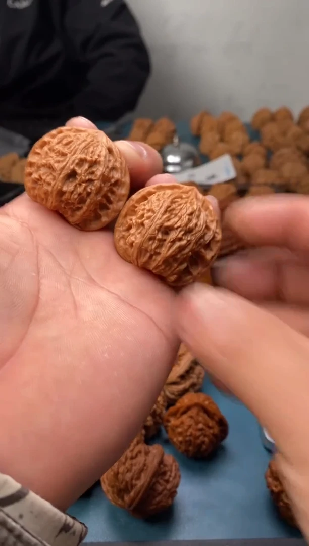 把件文玩核桃寿桃873