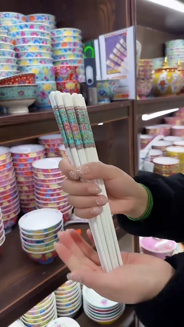 【闪购商品】瓷片筷子10双景德镇餐具