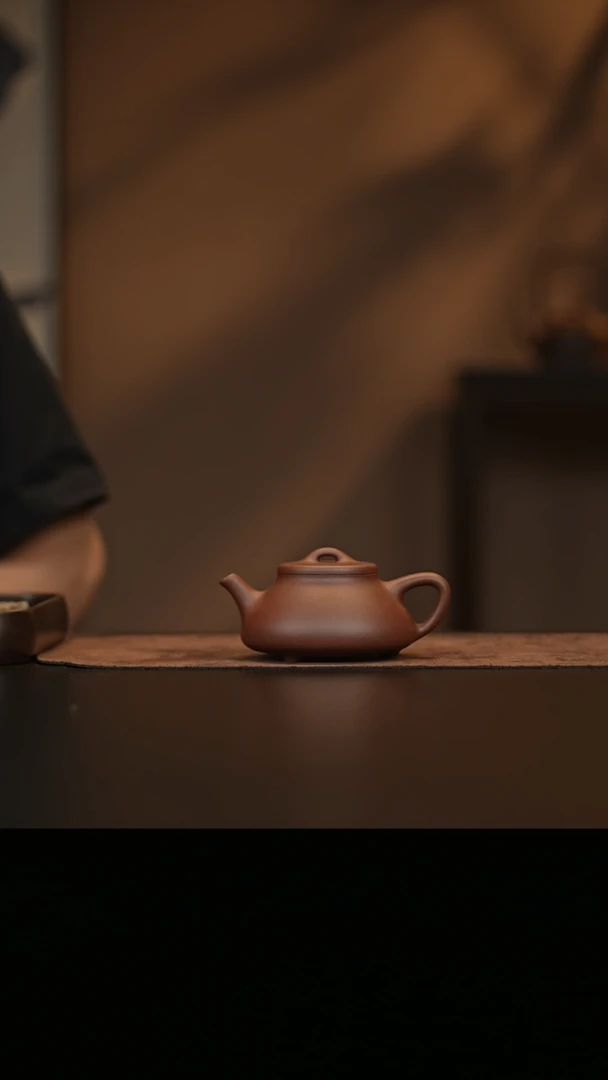 允禾斋  紫砂壶  士恒石瓢 底槽清